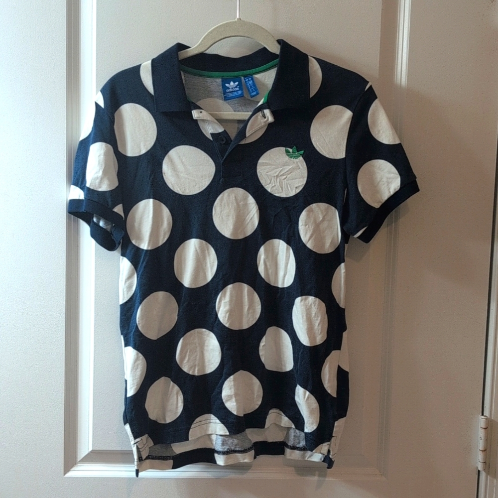 Adidas & stan smith rare polka dot polo